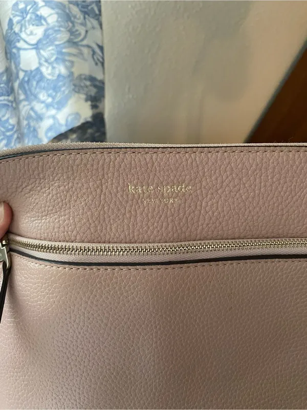 Kate Spade light pink leather crossbody purse - Image 6