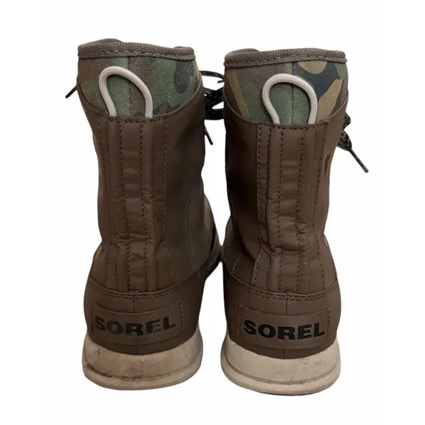 Sorel Explorer 1964 Boots Sage, Waterproof Snow And‎ Rain Boots Women's Size 10 - Image 4