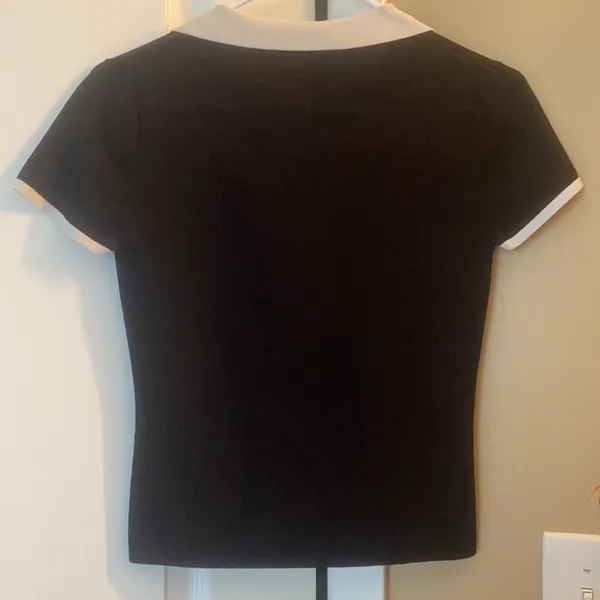 🛍BELLDINI BLACK & WHITE TOP SIZE M🛍 Size M - Image 3