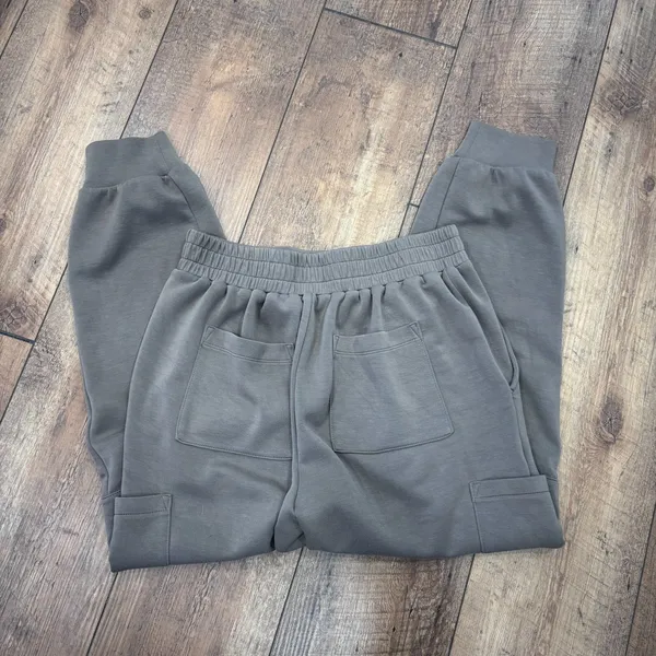 Loft Outlet 2 Piece Pants & Top Set Soft Rayon Jersey Beach Taupe Women's Small - Image 7