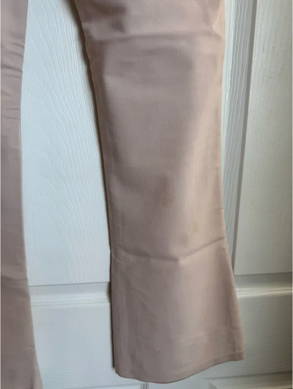 Khaki Stretchy Flair Pant Tan Size 28 - Image 4