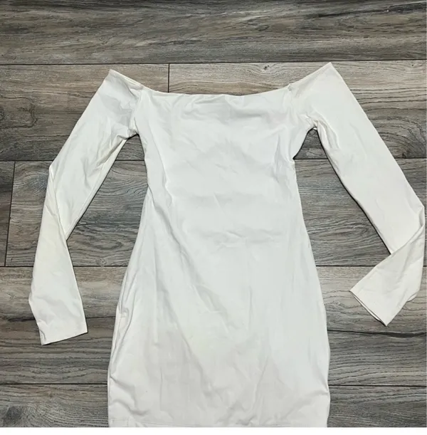 White Fox Cut-Out Boutique White Dress - Image 2