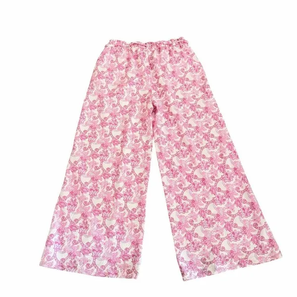 Honeydew Coastal Cozy Pajama Pants Tie Pink Lady Paisley SZ M #2617 - Image 6