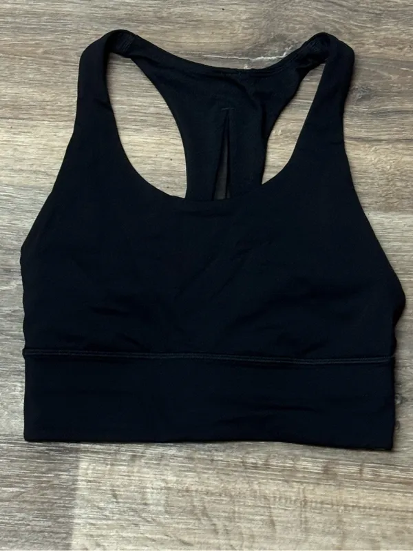 Lululemon Invigorate Black Mesh Back Sports Bra Women’s 4 - Image 3