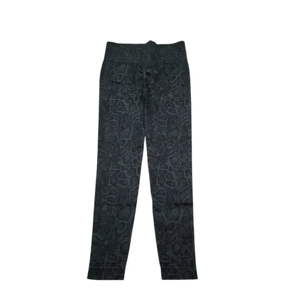 Gymshark Adapt Animal Seamless Leggings Urban Grey Black Women's Size Medium - Image 2