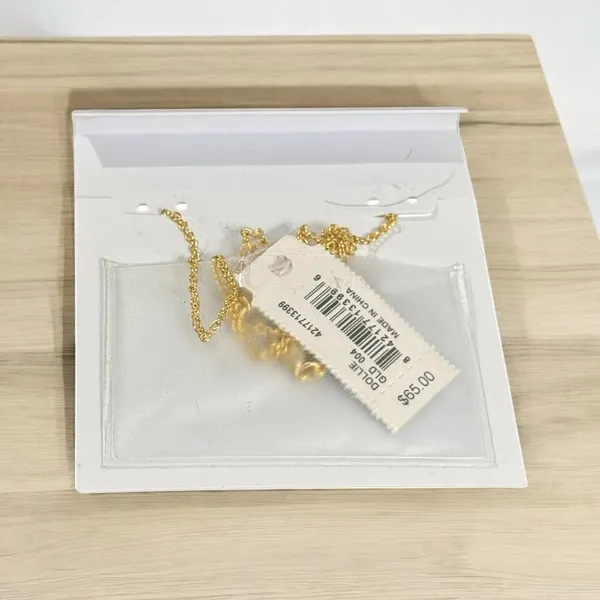 NWT! Kendra Scott Dollie Gold and Silver Filigree Pendant Necklace - Image 5