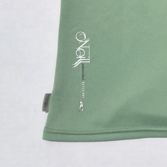 O'Neill Green Butterfly Print‎ Fitted Swim Shirt - Image 6
