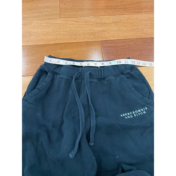 Abercrombie & Fitch Joggers‎ Womens Black Soft A&F Collection Sweatpants S - Image 5
