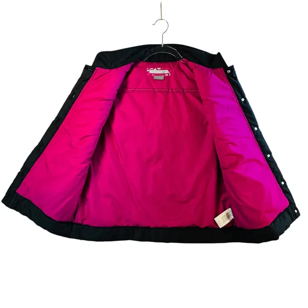 Nike Sportswear Vest Puffer Sleeveless Full Snap Black Pink L‎ Fuschia Gorpcore - Image 6
