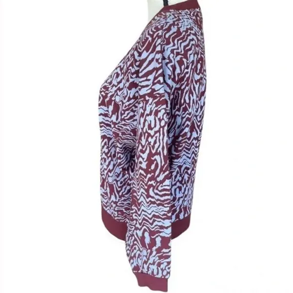 Madewell (Re)sourced Cotton Oversized Sweatshirt in Tigerized Print - Image 4