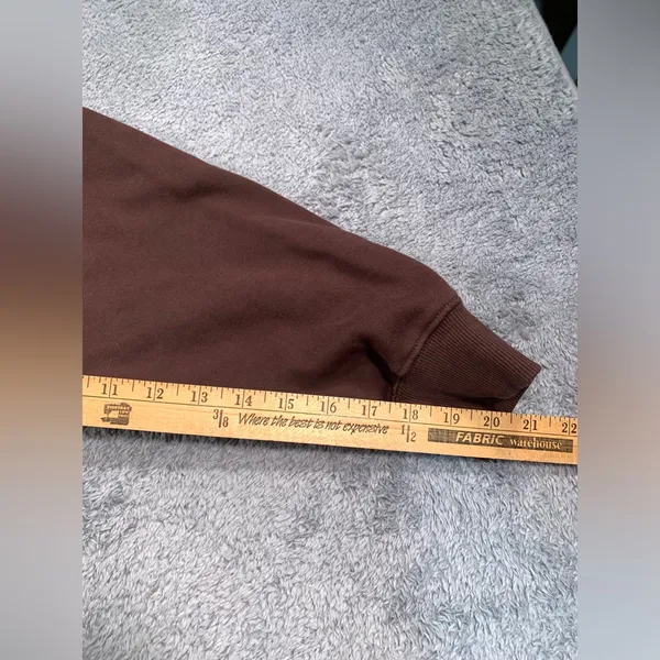 Fabletics Brown Half-Zip Sweatshirt XXL/1X - Image 10