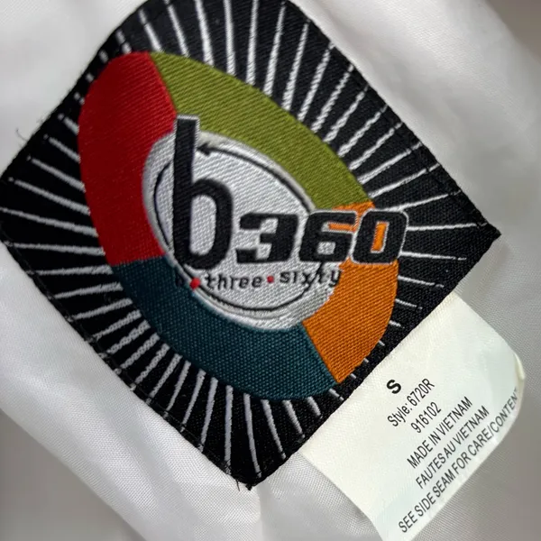 b360 S Athletic Women's White Ski Snow Pants - Image 13