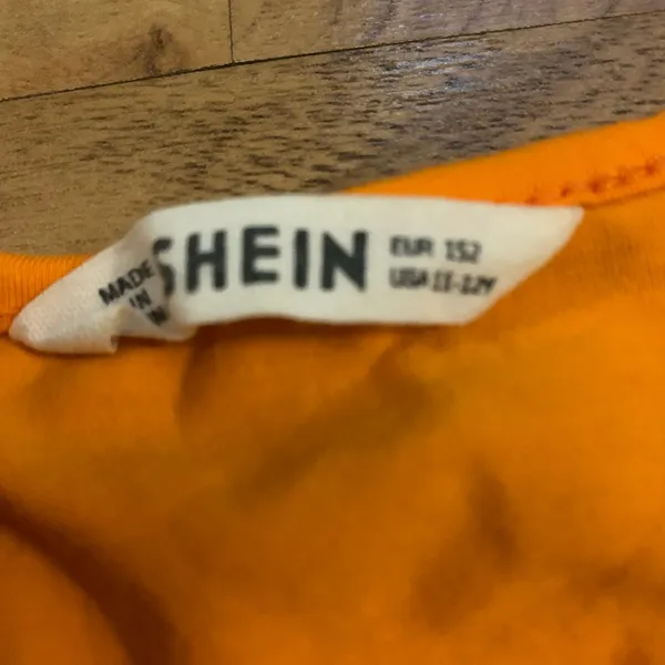 SheIn Orange crop top - Image 2
