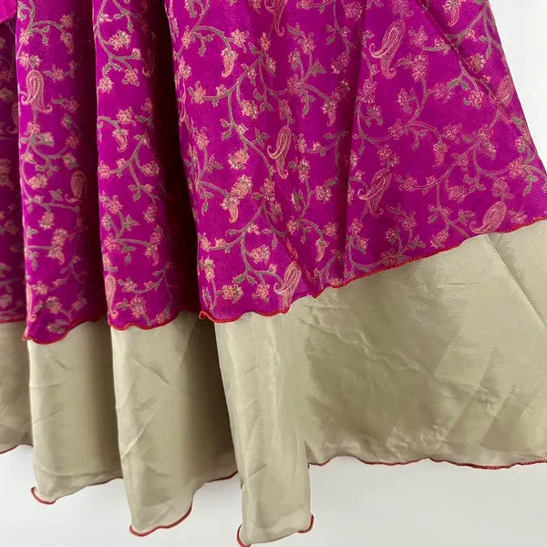 Boutique Reversible Maxi Wrap Skirt BINS605 - Image 3