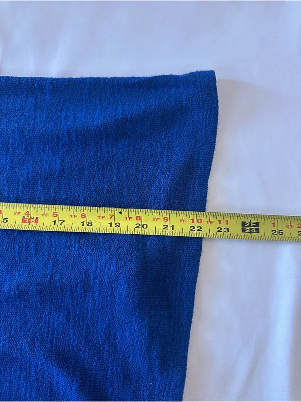 ZENANA Live Relaxed Blue Pocket Tee - Image 7