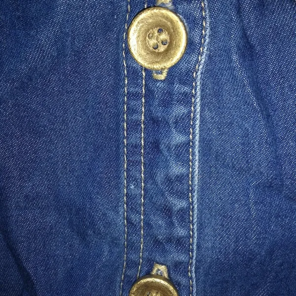David Dart XL Jeans Shirt Top Plus Blue - Image 4