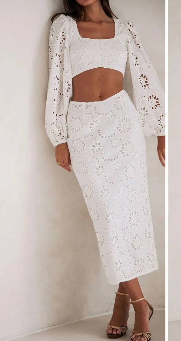 Sabo Skirt Set Skirt Crop Top & Skirt - Image 3