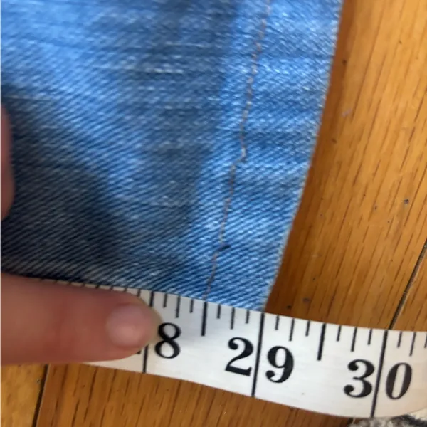 Vintage Y2K Super Low Rise Flare Tommy Hilfiger Jeans with slit - Image 12