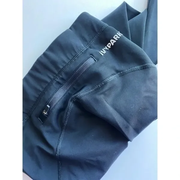 Ivy Park • Black Workout Leggings - Image 5