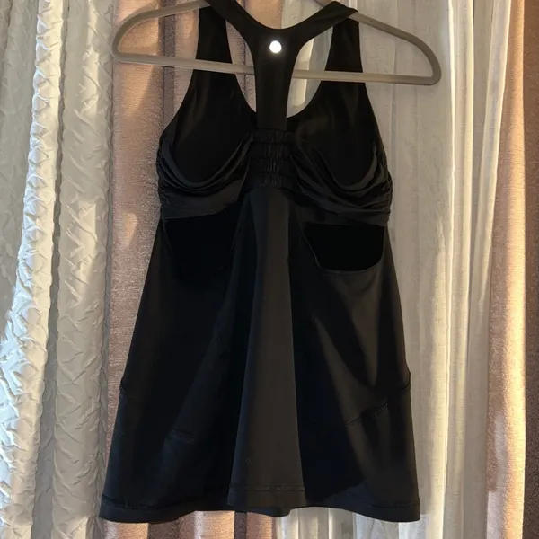 Lululemon Black Racerback Athletic Tank - Image 4