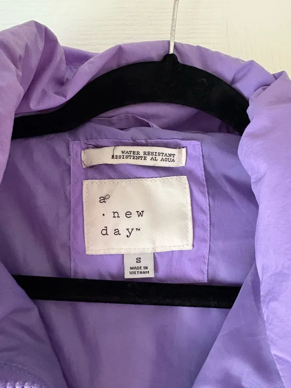 A New Day Purple Puffer Jacket - Image 4