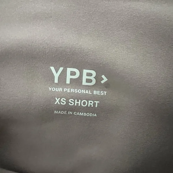 Abercrombie YPB XS Short Sculpt LUX‎ Curve Love 7/8 Length Leggings Colorblock - Image 9