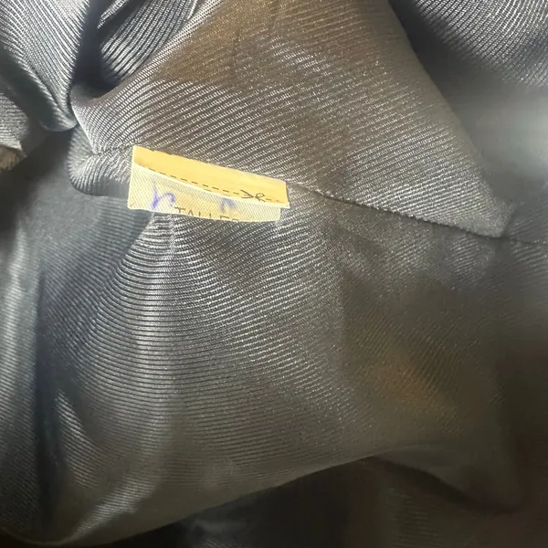Zara Plaid Blazer Brown Tan - Image 4