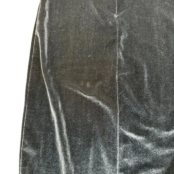 Love Culture Dark Gray Strappy Midi Bodycon tank Dress XS - Image 4