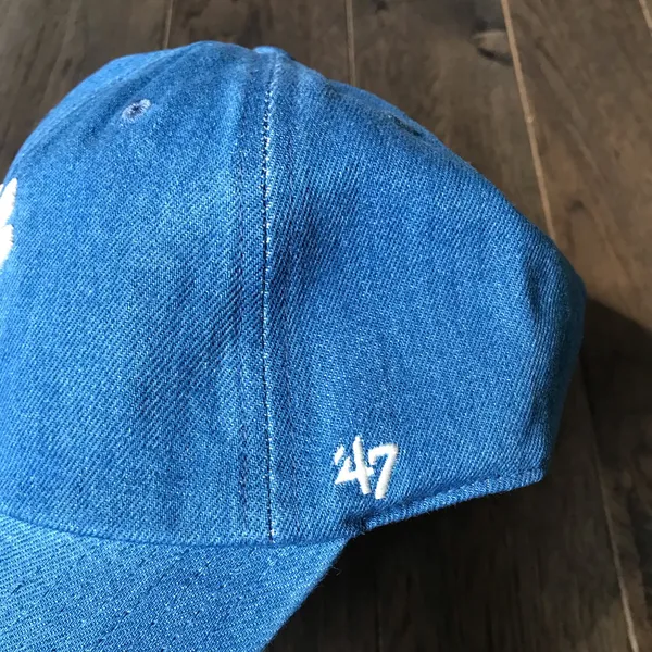 '47 Brand New York Yankees Denim Baseball Hat, American Eagle Exclusive, NWT - Image 10