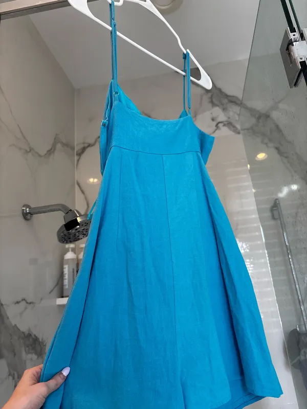 Boutique Blue Romper - Image 2