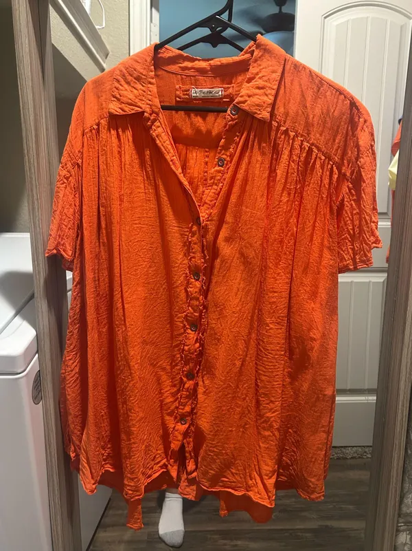 We The Free People Free orange blouse - Image 2