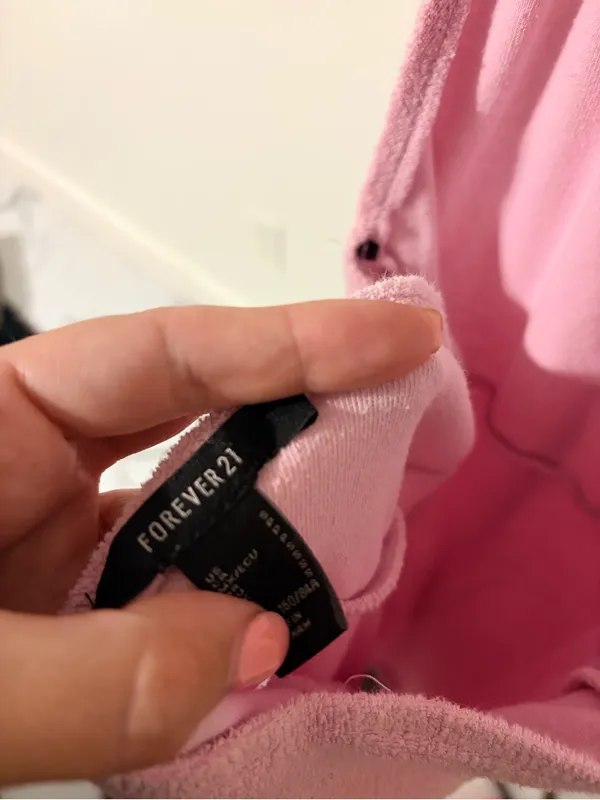 Forever 21 Light Pink Terry Slip Chemise - Image 6