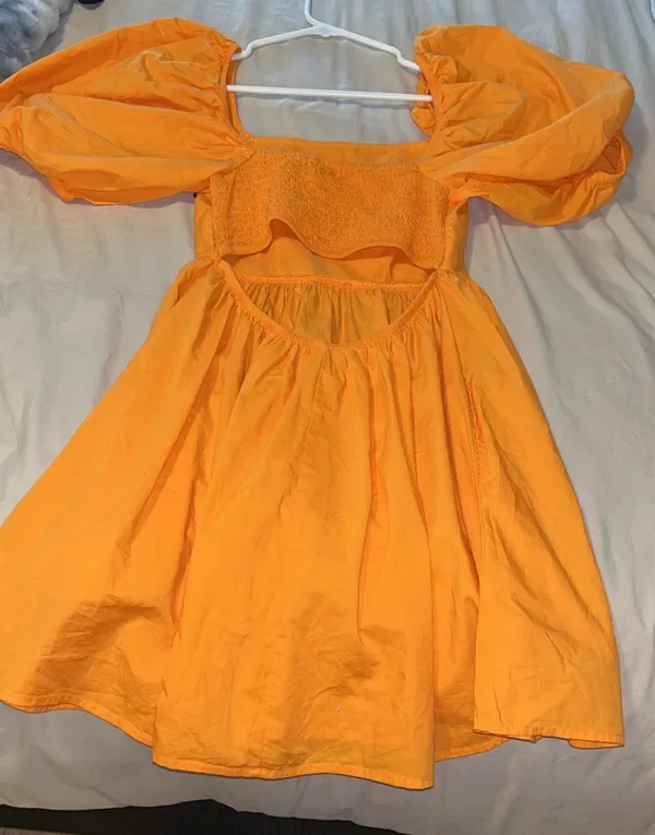 A New Day Mini orange dress - Image 2