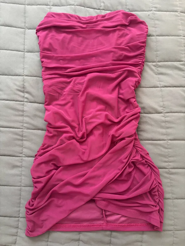Boutique Plum colored tight mini dress - Image 2