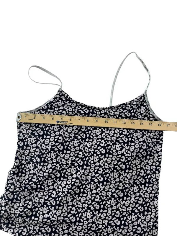 Calvin Klein Black & White Leopard Print Cami Short Pajama Set xl - Image 7