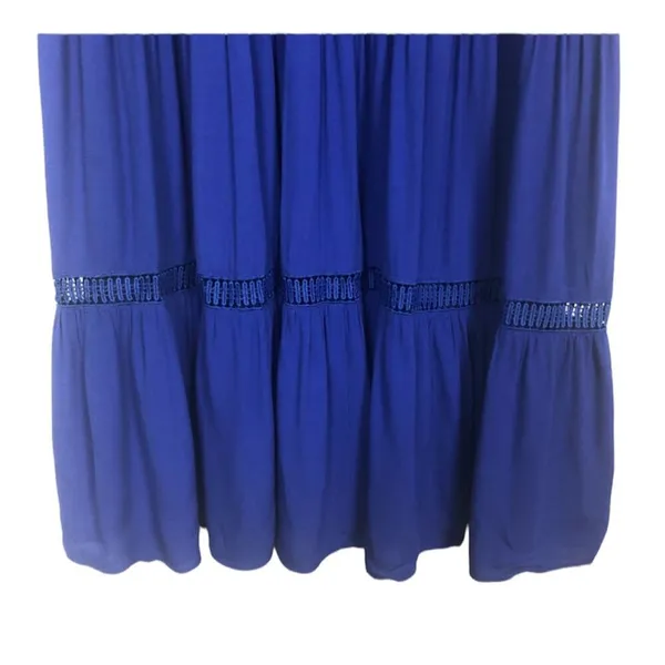 Nicole Miller Royal Blue Sleeveless Maxi Dress Size 4 - Image 6