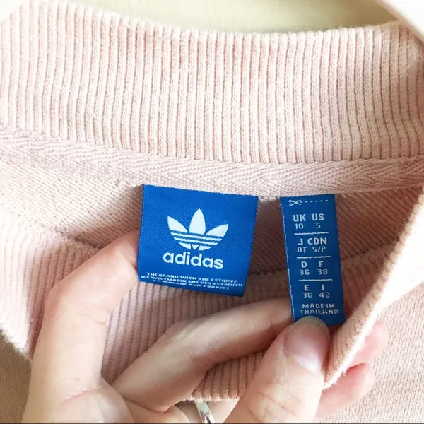 Adidas Pastel Pink Sweat Dress - Image 7