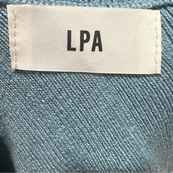 LPA by Revolve ruba one shoulder sweater top in periwinkle - Image 7