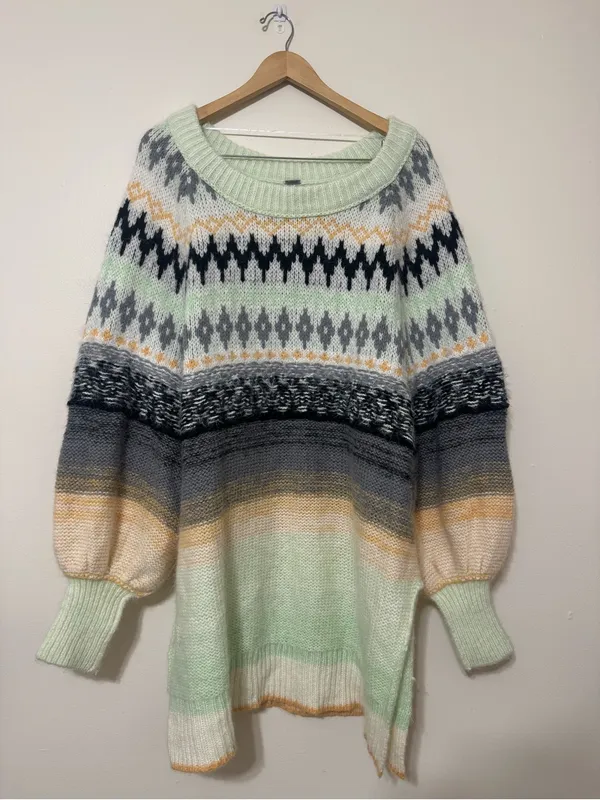 Free People Frozen Forest tunic sweater - Image 2
