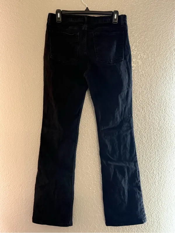 Wrangler Women'S Black Mid Rise Bootcut Jeans - Image 7