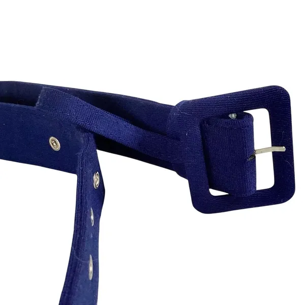 Royal Blue Wide Elegant Belt - Image 2