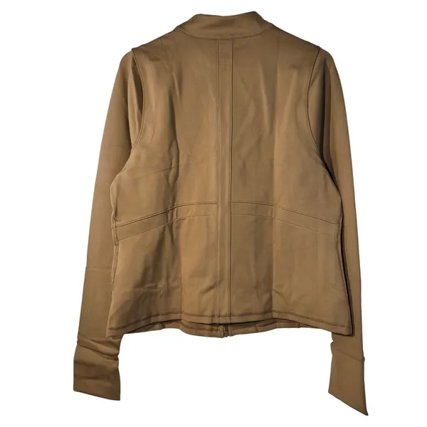 Girlfriend Collective Parker Seamed‎ Jacket Sepia Brown XXXL 6230-SEP-XXXL NWT - Image 2