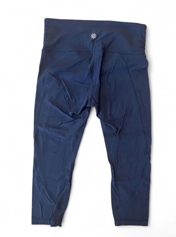 Athleta Navy Capri Crop Leggings - Image 3
