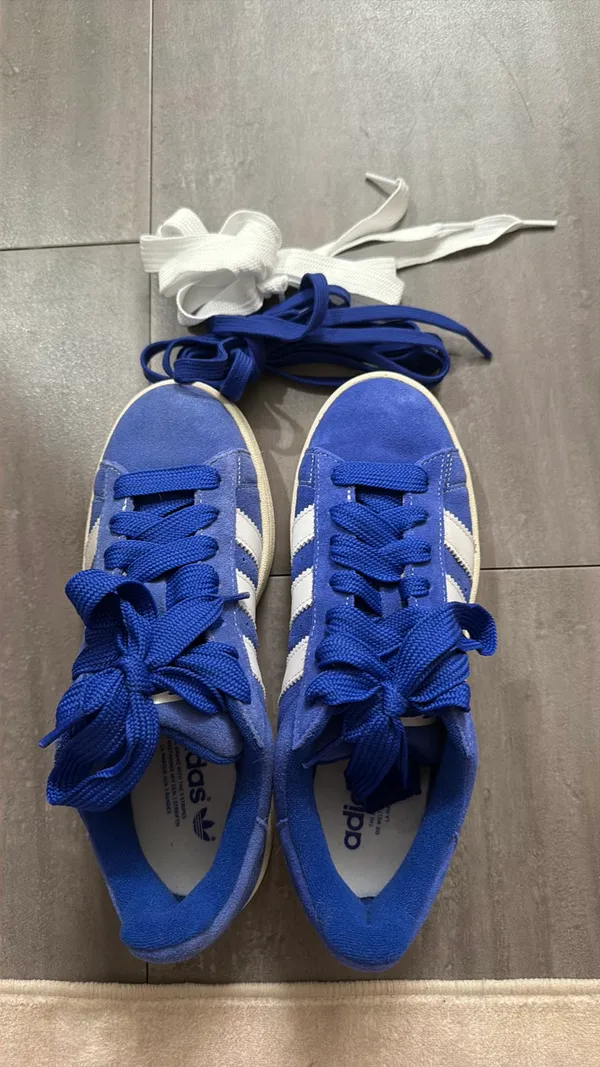 Blue Adidas Campus Shoes Men’s 7 - Image 2
