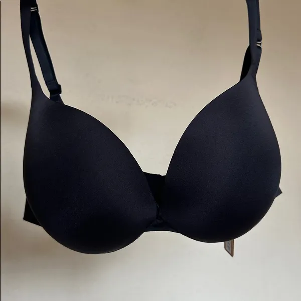 Skims Women’s Ultimate Collection‎ Push-Up Plunge Bra, color onyx Size 40B NWT - Image 4