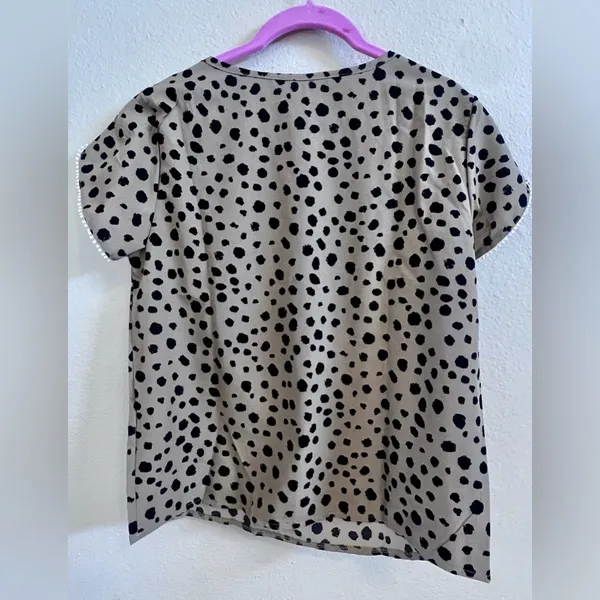 SHEIN‎ Small Dalmatian print blouse - Image 2