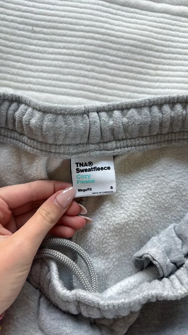 TNA Aritzia Sweatpants Cozy Fleece - Image 2