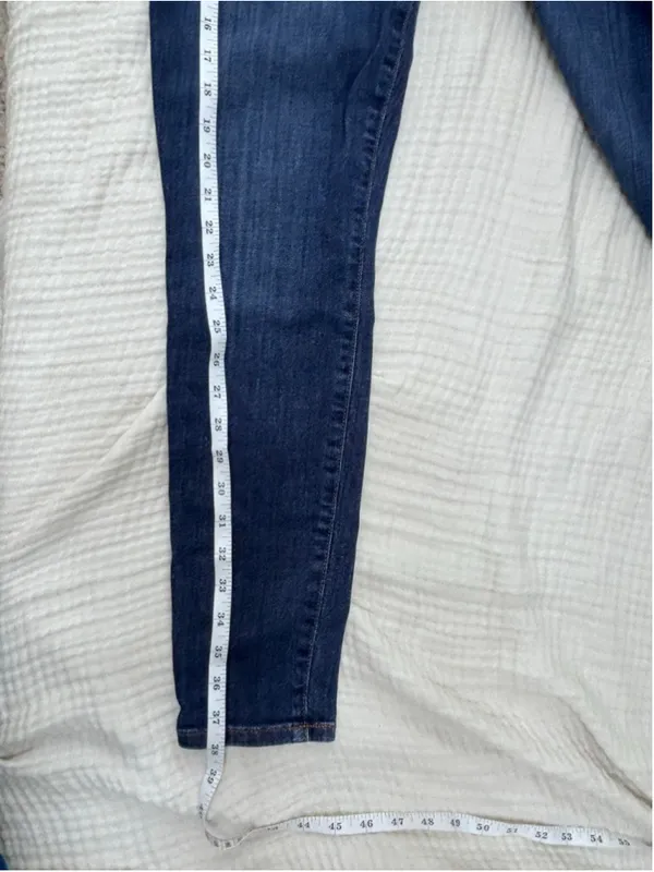 Women's Sam Edelman The Stiletto High Rise Skinny Jeans Blue Size 30 - Image 9