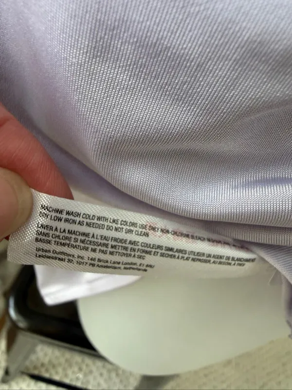 Anthropologie Out From Under Lavender Bodysuit L - Image 7