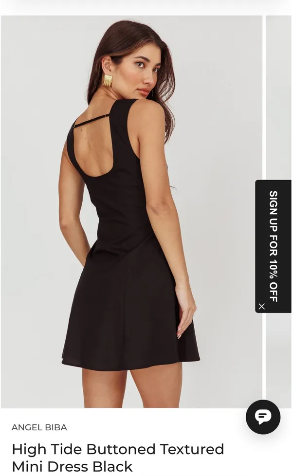 Selfie Leslie Black Dress - Image 2